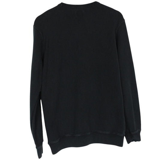 CP Company Black Cotton Lens Sweatshirt Jumper