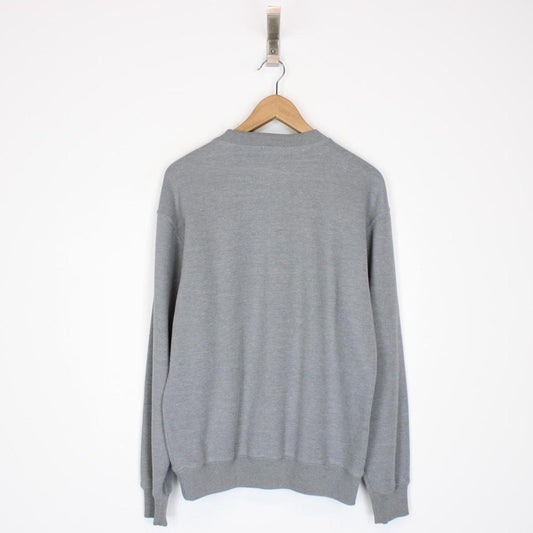 Vintage 90s MCM Grey Logo Sweatshirt Jumper