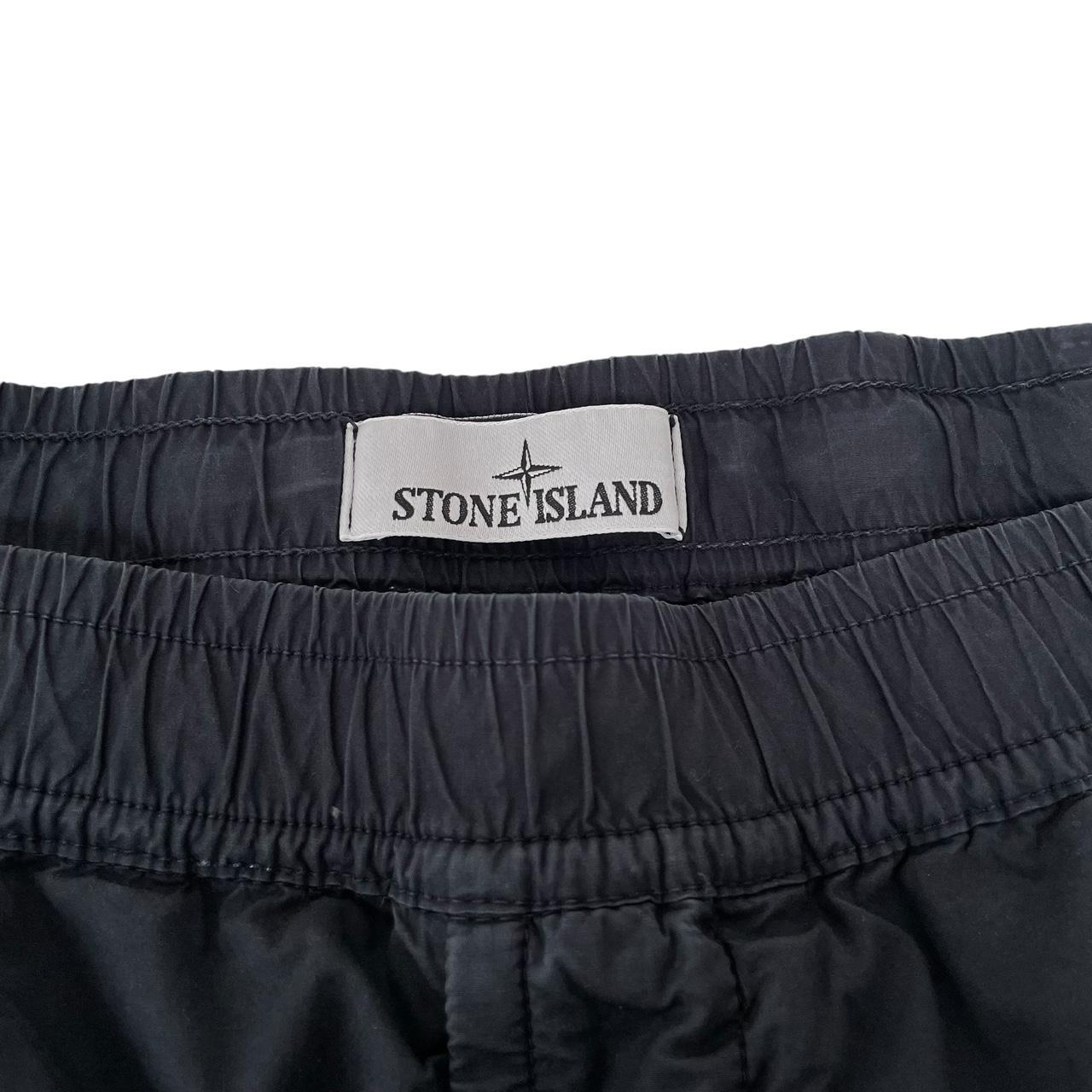 Stone Island Navy Blue RE-T Fit Cargo Trousers