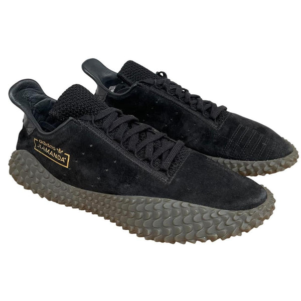 Adidas Black and Grey Kamanda Trainers