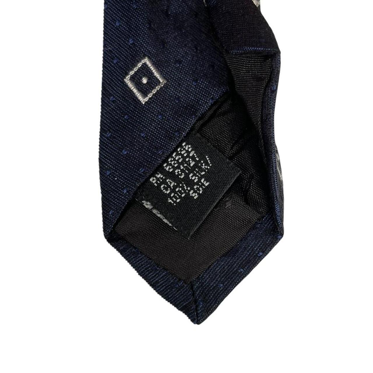 Vintage DKNY Navy Blue Silk Tie
