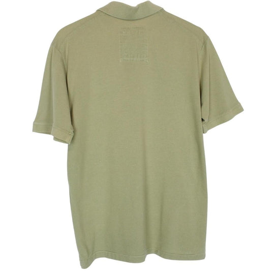 Stone Island Denims Green Short Sleeve Cotton Polo Shirt