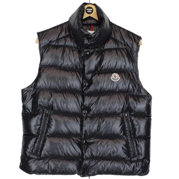 Moncler Black Down Tib Gilet / Bodywarmer Jacket