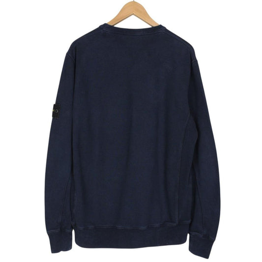 Stone Island AW 2014 Navy Blue Cotton Sweatshirt Jumper