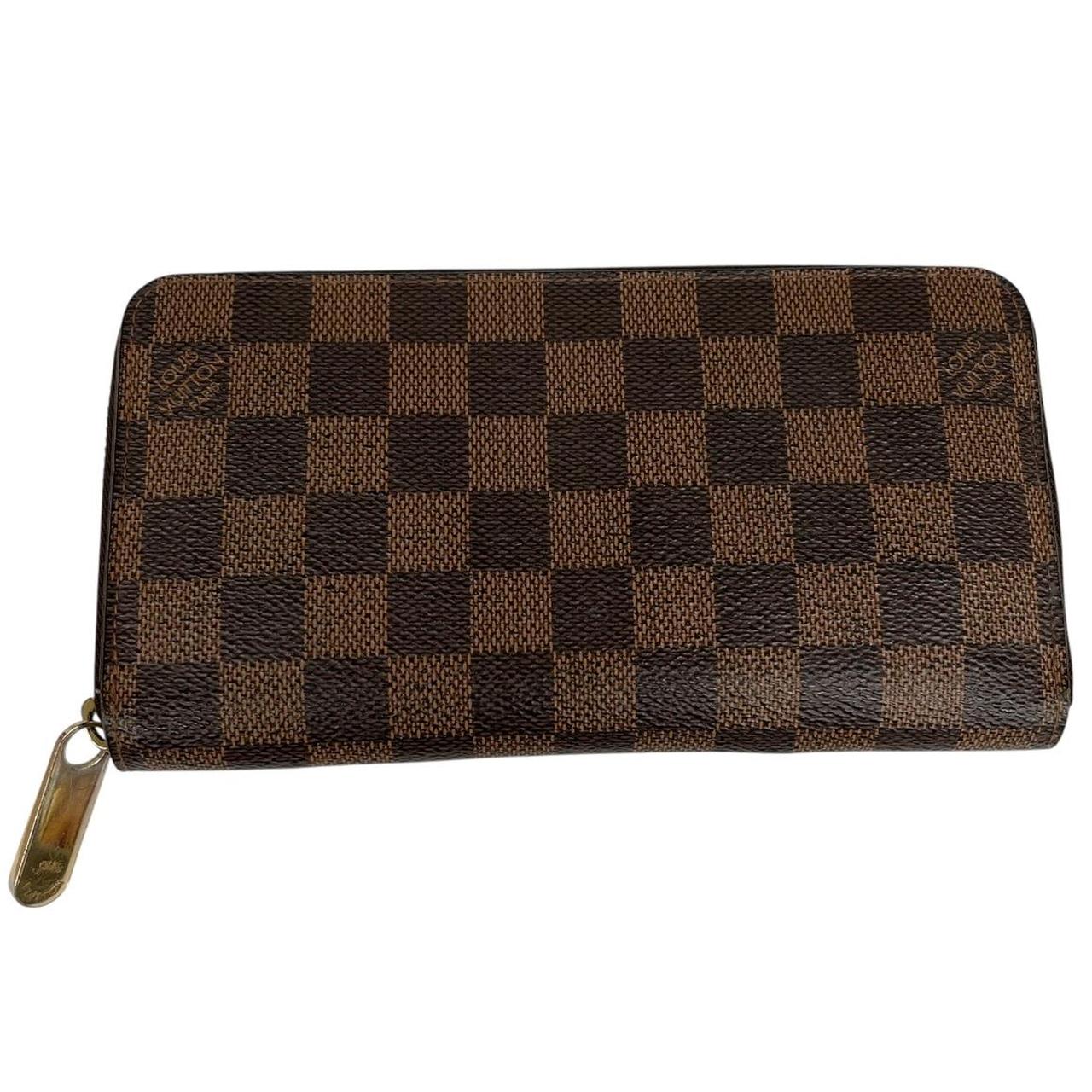 Louis Vuitton 2016 Brown Damier Ebene Zippy Wallet