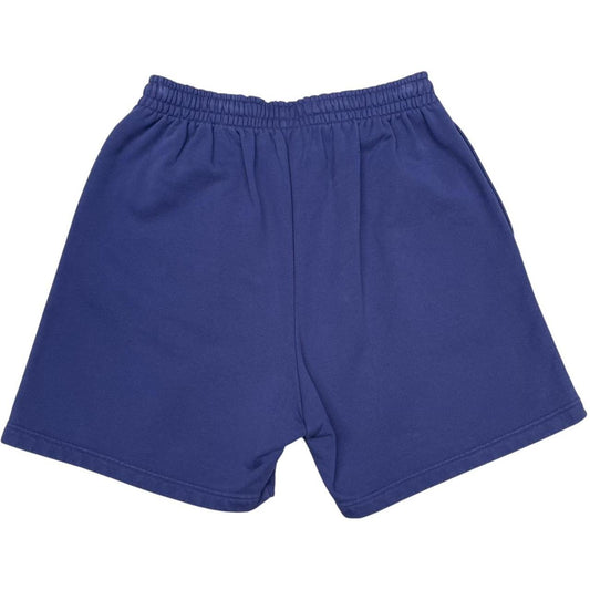 Balenciaga Blue Political Campaign Cotton Jogger Shorts