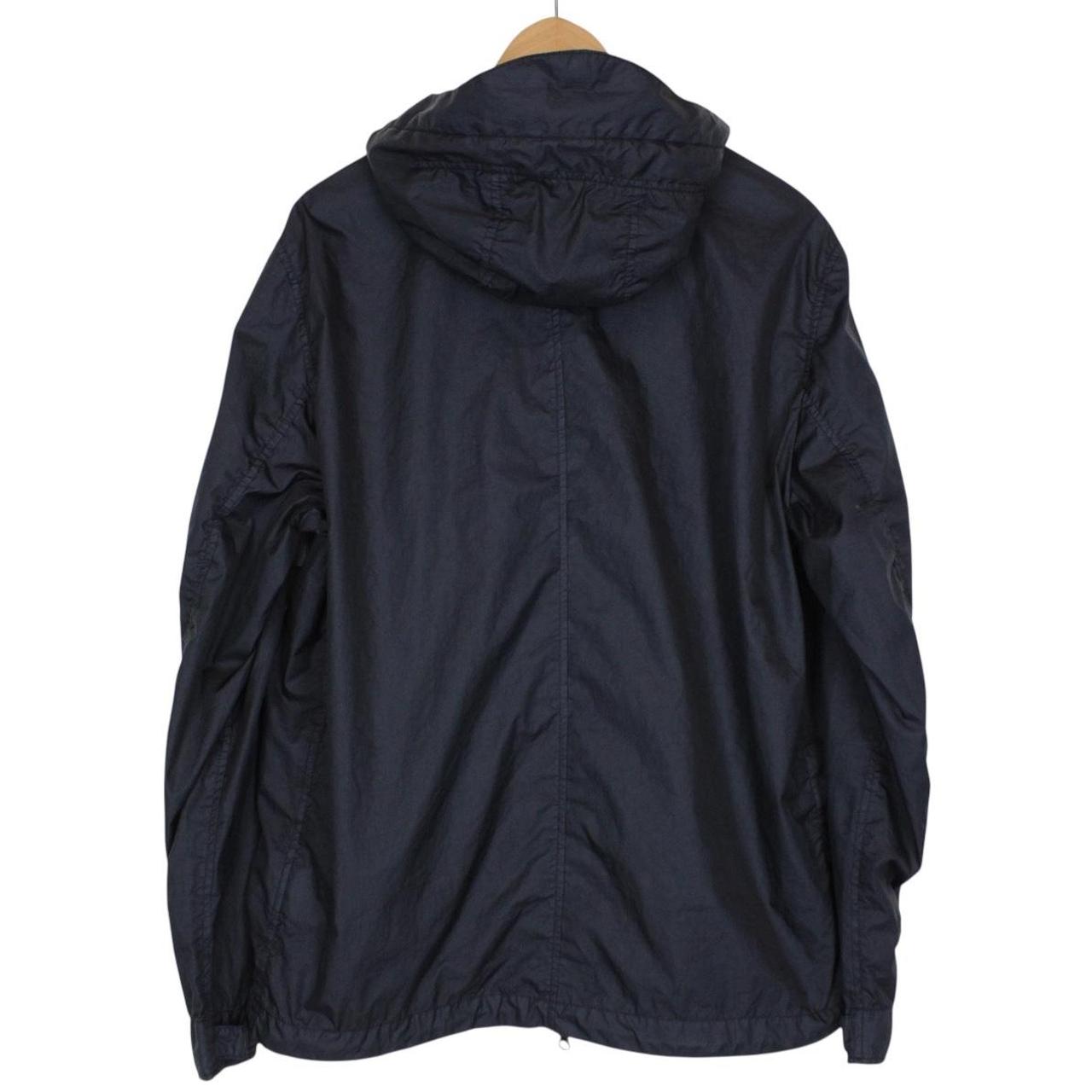 Stone Island SS 2018 Membrana 3L TC Navy Blue Hooded Jacket