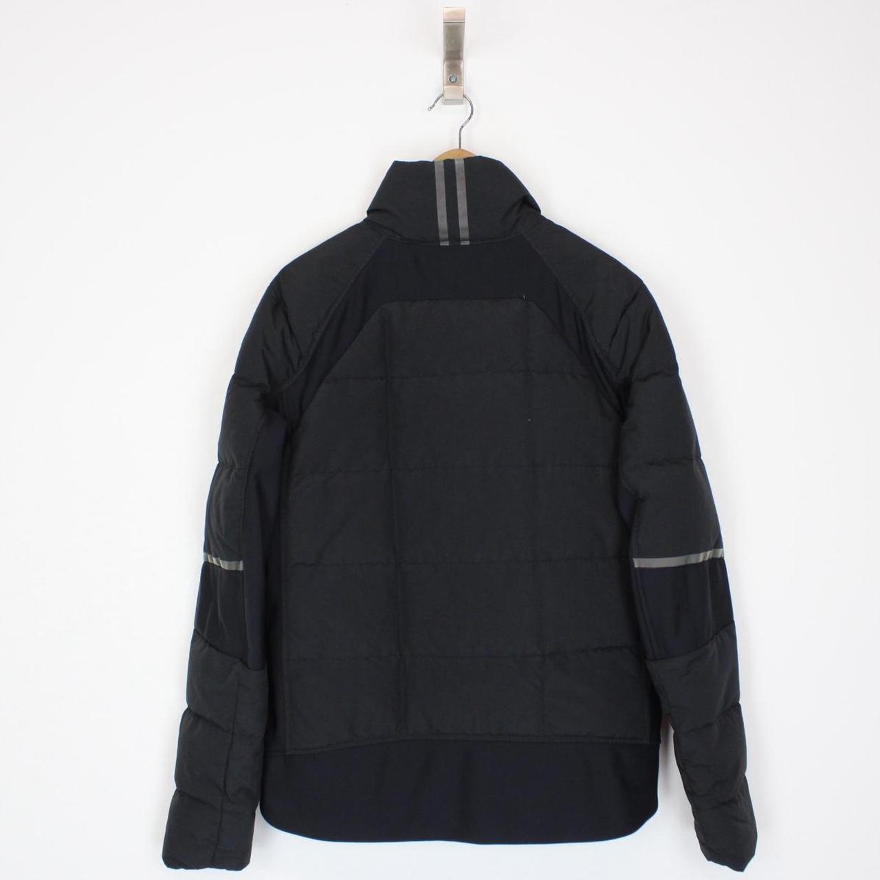 Canada Goose Black Full Zip Hybridge Down Jacket