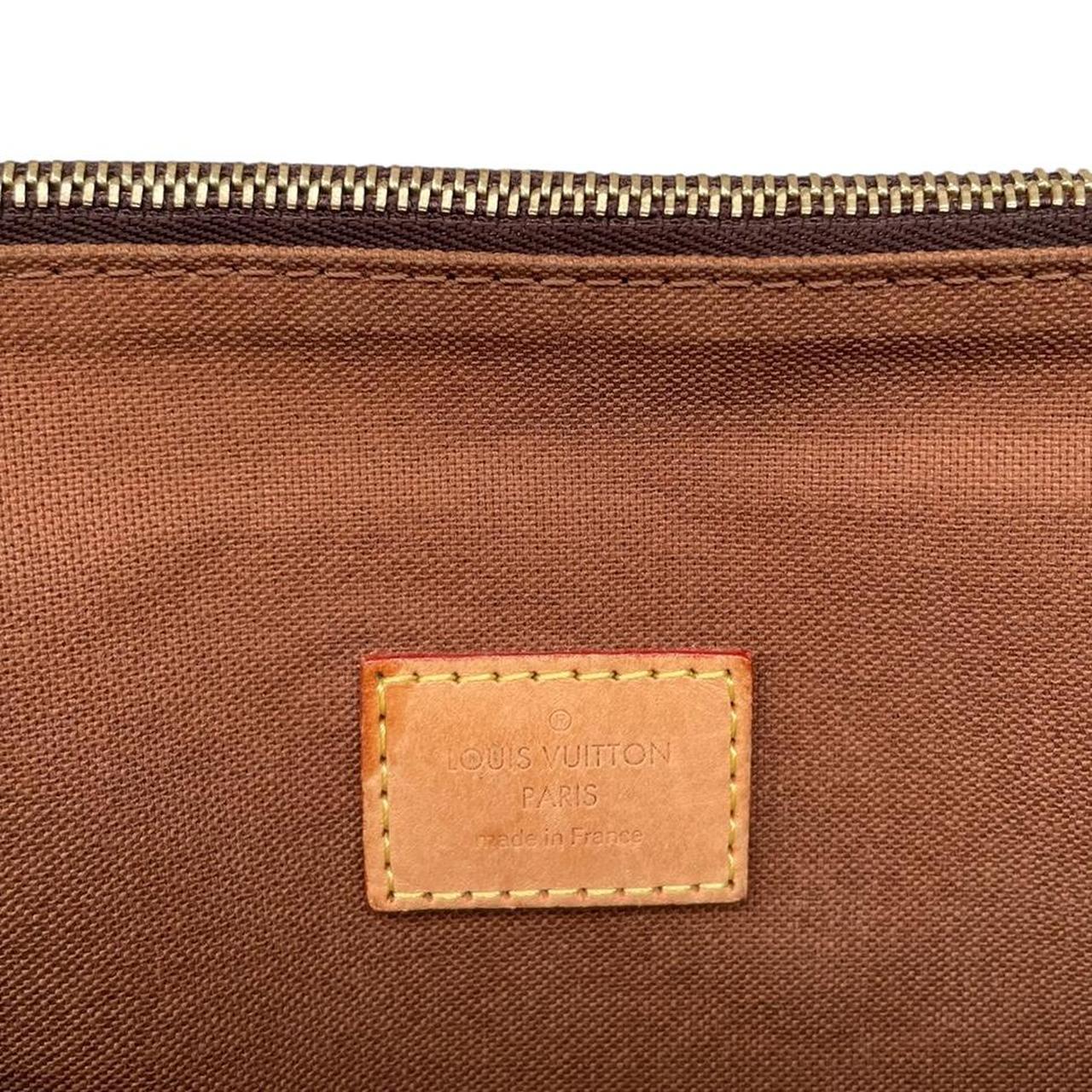 Louis Vuitton 2008 Brown Cabas Beaubourg Monogram Coated Canvas Tote Bag