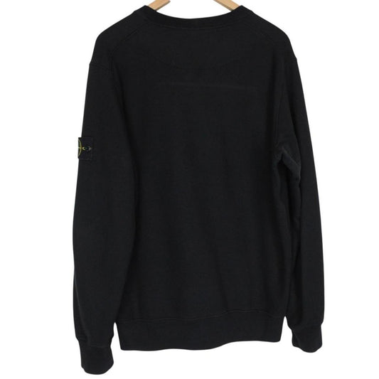 Stone Island AW 2021 Black Cotton Sweatshirt Jumper