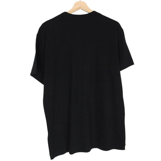 Comme des Garcons PLAY Black and Red Heart Print Short Sleeve T-Shirt