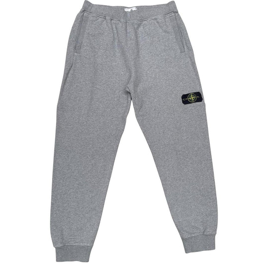 Stone Island AW 2024 Grey Cotton Tracksuit Bottoms / Joggers