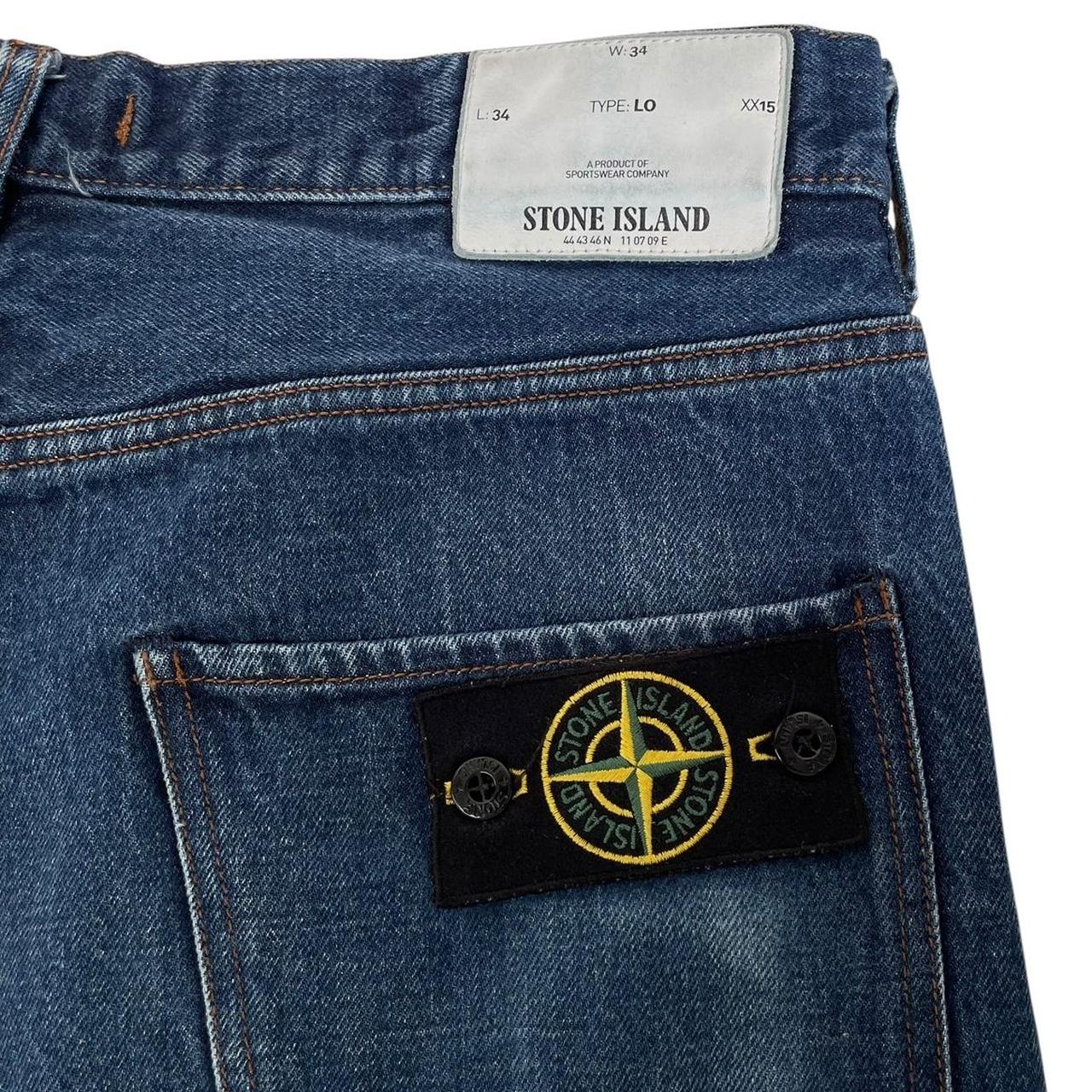Stone Island Blue LO Fit Denim Jeans