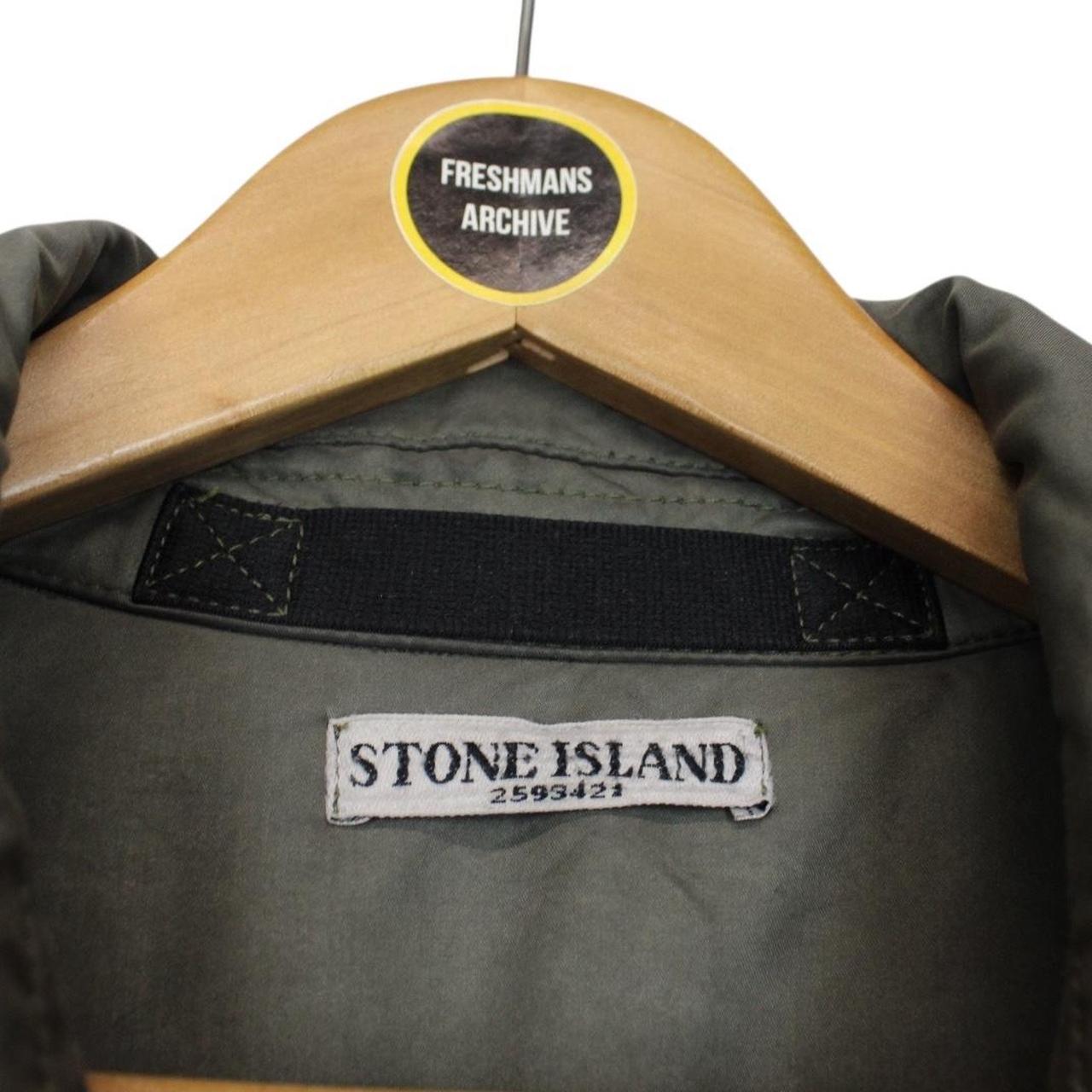 Stone Island AW 2011 Grey David-OVD Button Up Coat