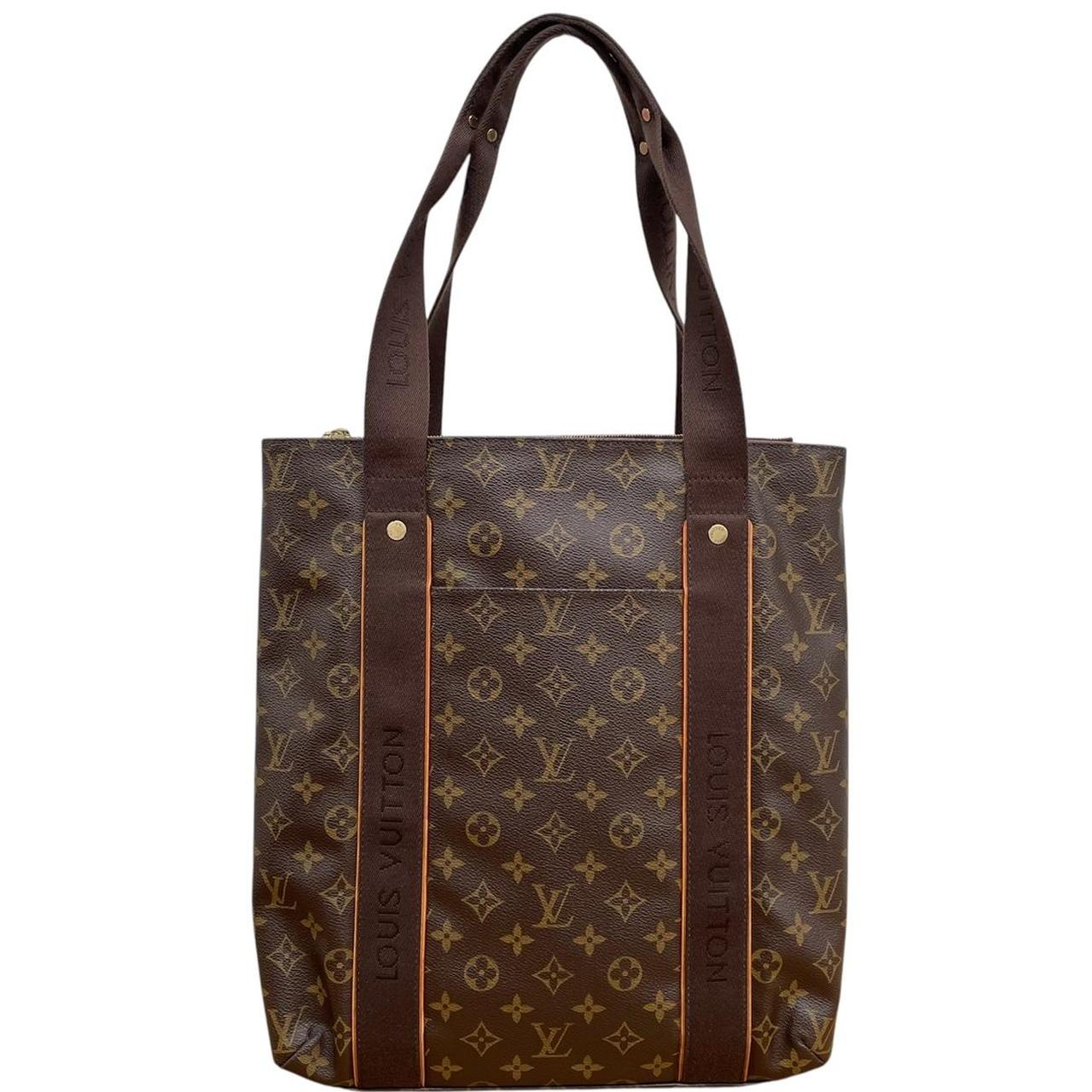 Louis Vuitton 2008 Brown Cabas Beaubourg Monogram Coated Canvas Tote Bag