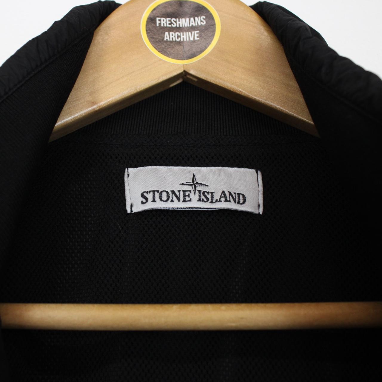 Stone Island SS 2023 Black Garment Dyed Crinkle Reps NY Jacket