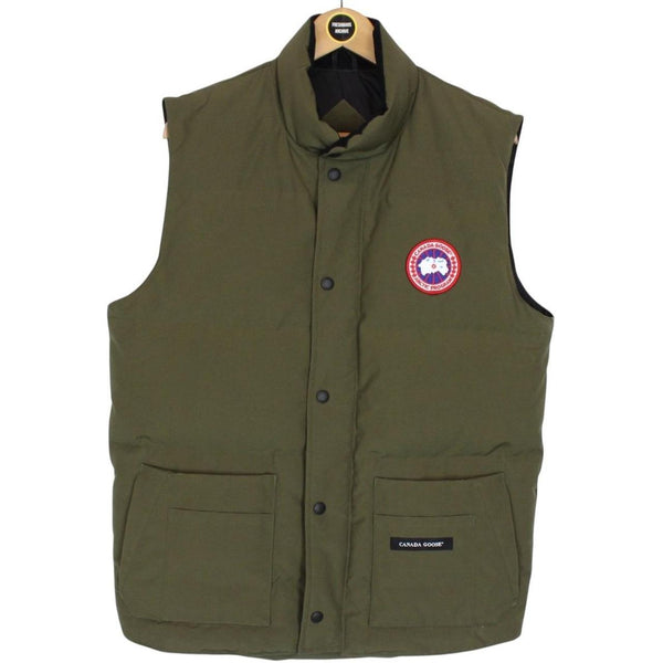 Canada Goose Freestyle Military Green Down Gilet / Bodywarmer