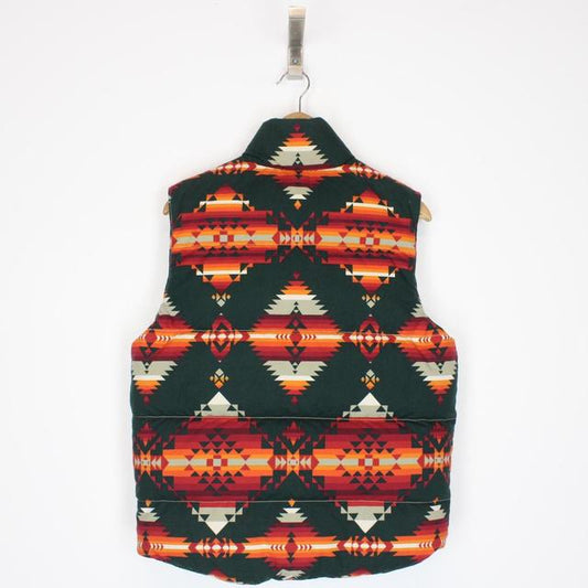 Vintage Ralph Lauren Denim & Supply Aztec Navajo Reversible Down Gilet / Bodywarmer