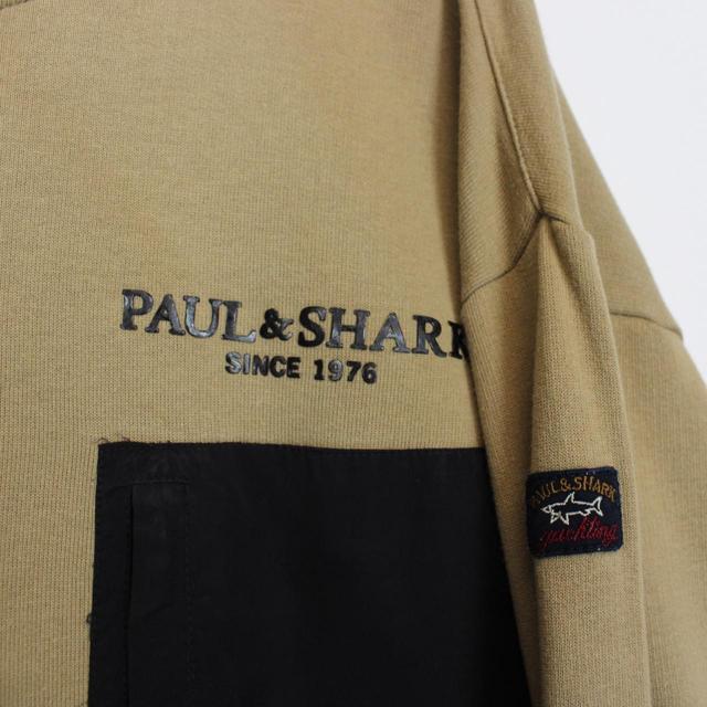 Paul & Shark Tan Brown Sweatshirt Jumper