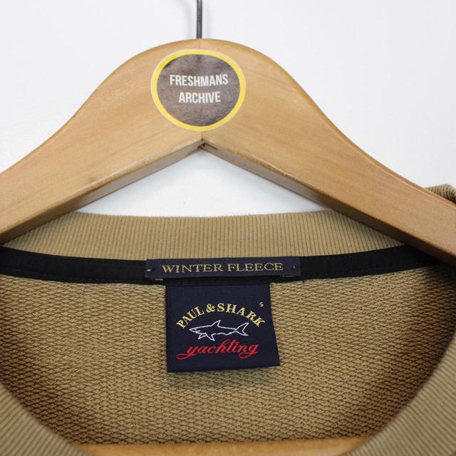 Paul & Shark Tan Brown Sweatshirt Jumper