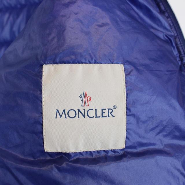 Moncler Blue Down Gui Gilet / Bodywarmer Jacket