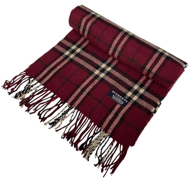 Vintage 90s Burberry Lambswool Scarf – Freshmans Archive