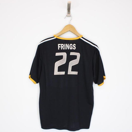 Vintage Adidas Germany Black Training Short Sleeve Football Shirt