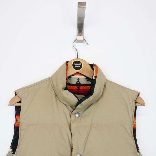 Vintage Ralph Lauren Denim & Supply Aztec Navajo Reversible Down Gilet / Bodywarmer