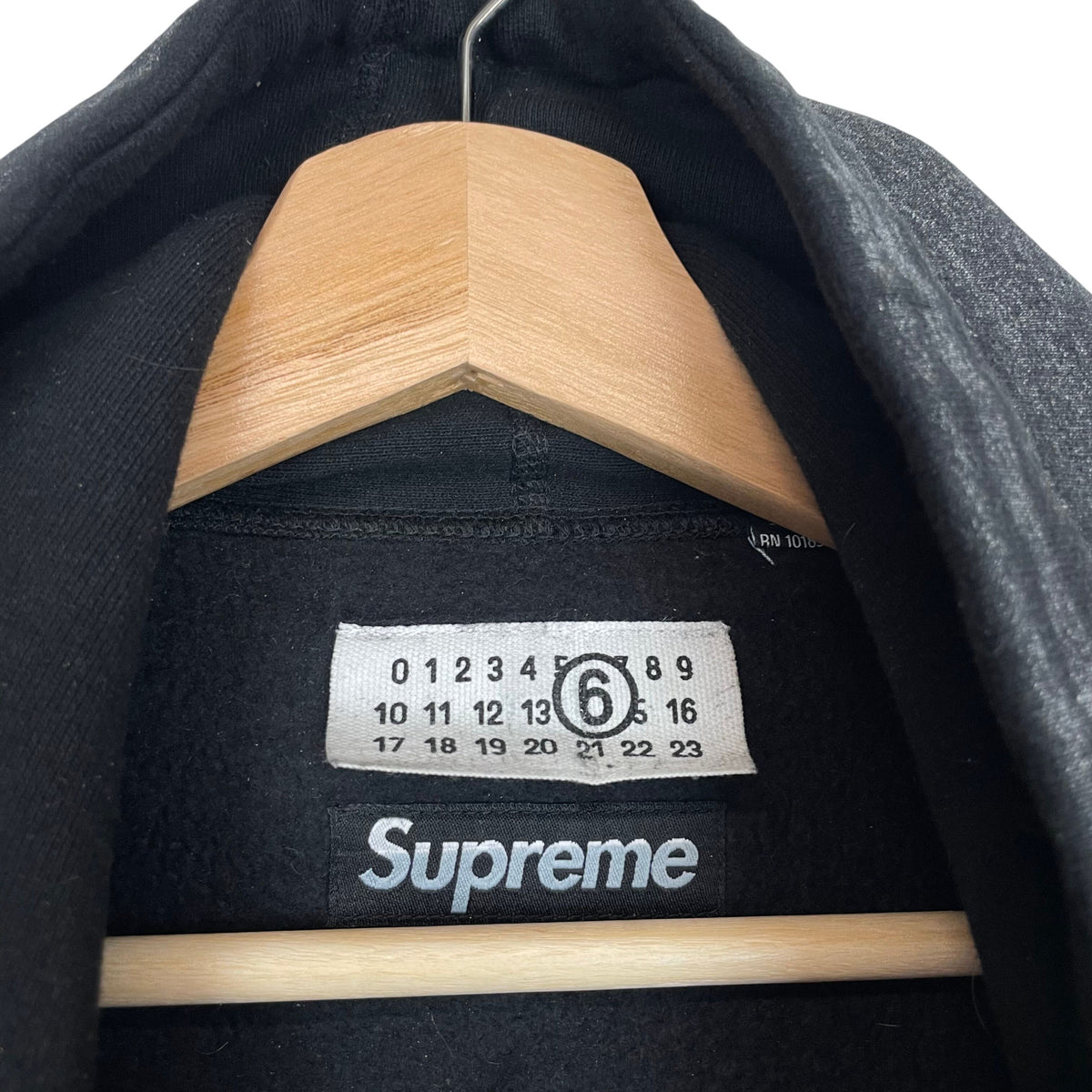 Supreme x Maison Margiela Box Logo Hoodie Large