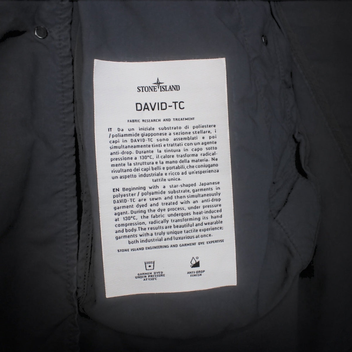Stone Island David-TC Trench Coat XL
