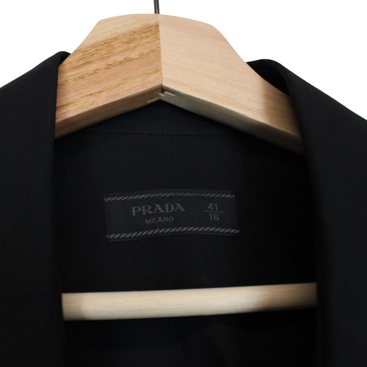 Prada Smoking Popeline Shirt Large