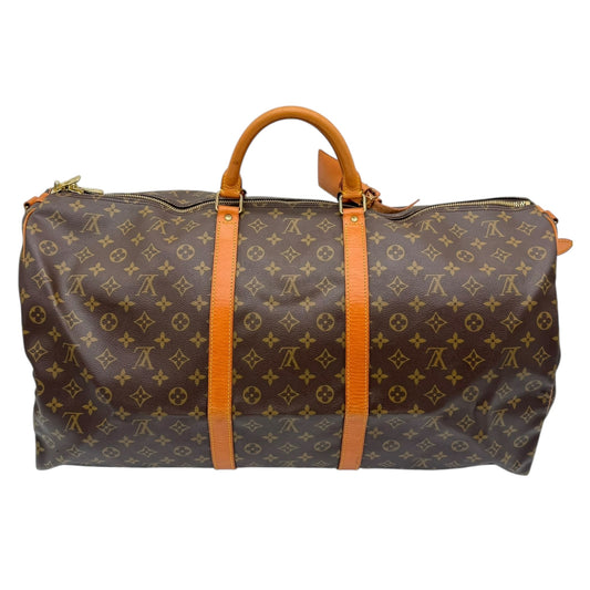 Pre-Loved Louis Vuitton Keepall Bandouliére 60 Monogram Bag