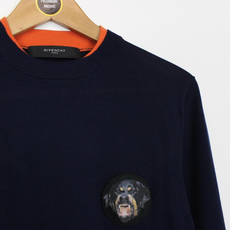 Givenchy Paris Rottweiler Wool Jumper Small