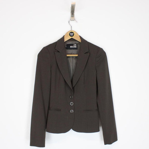 Love Moschino Wool Blend Blazer Small