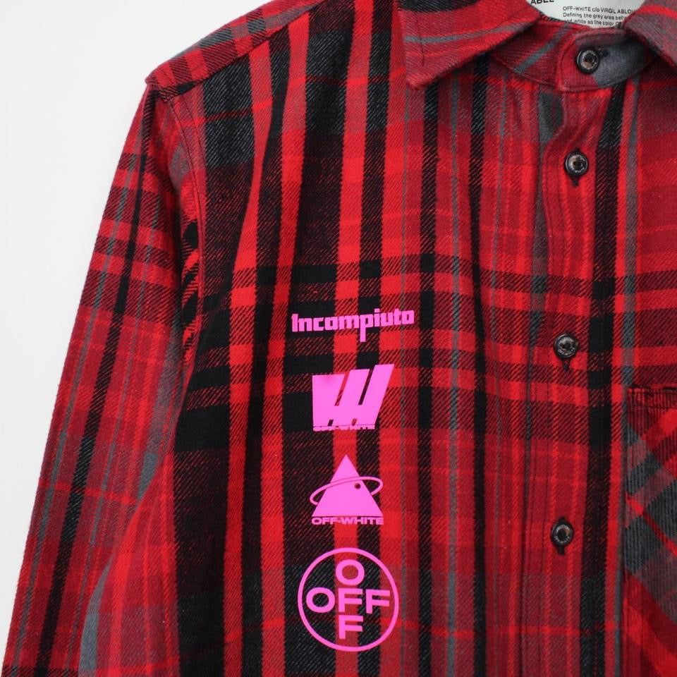 Off White Mariana De Silva Flannel Shirt Small