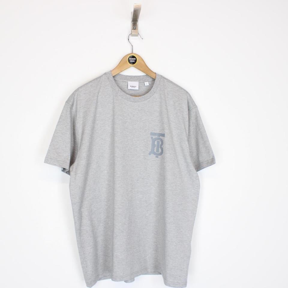 BURBERRY バーバリー EMERSON TB Logo ロゴ T-Shirt Tシャツ Burberry Grey Emerson Monogram T-Shirt Burberry