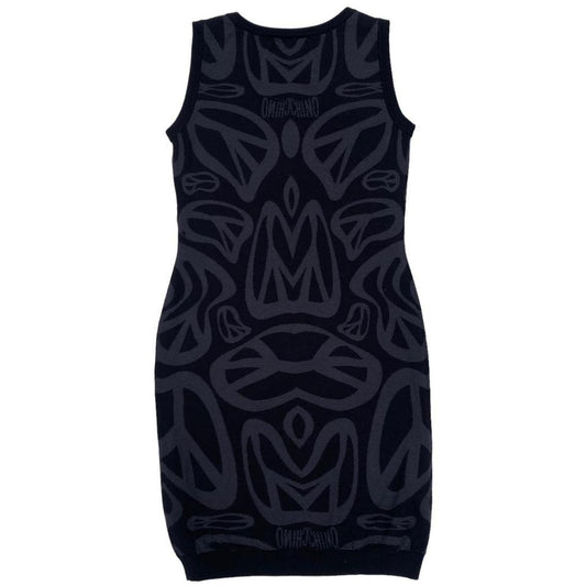Moschino Couture Virgin Wool Dress Small