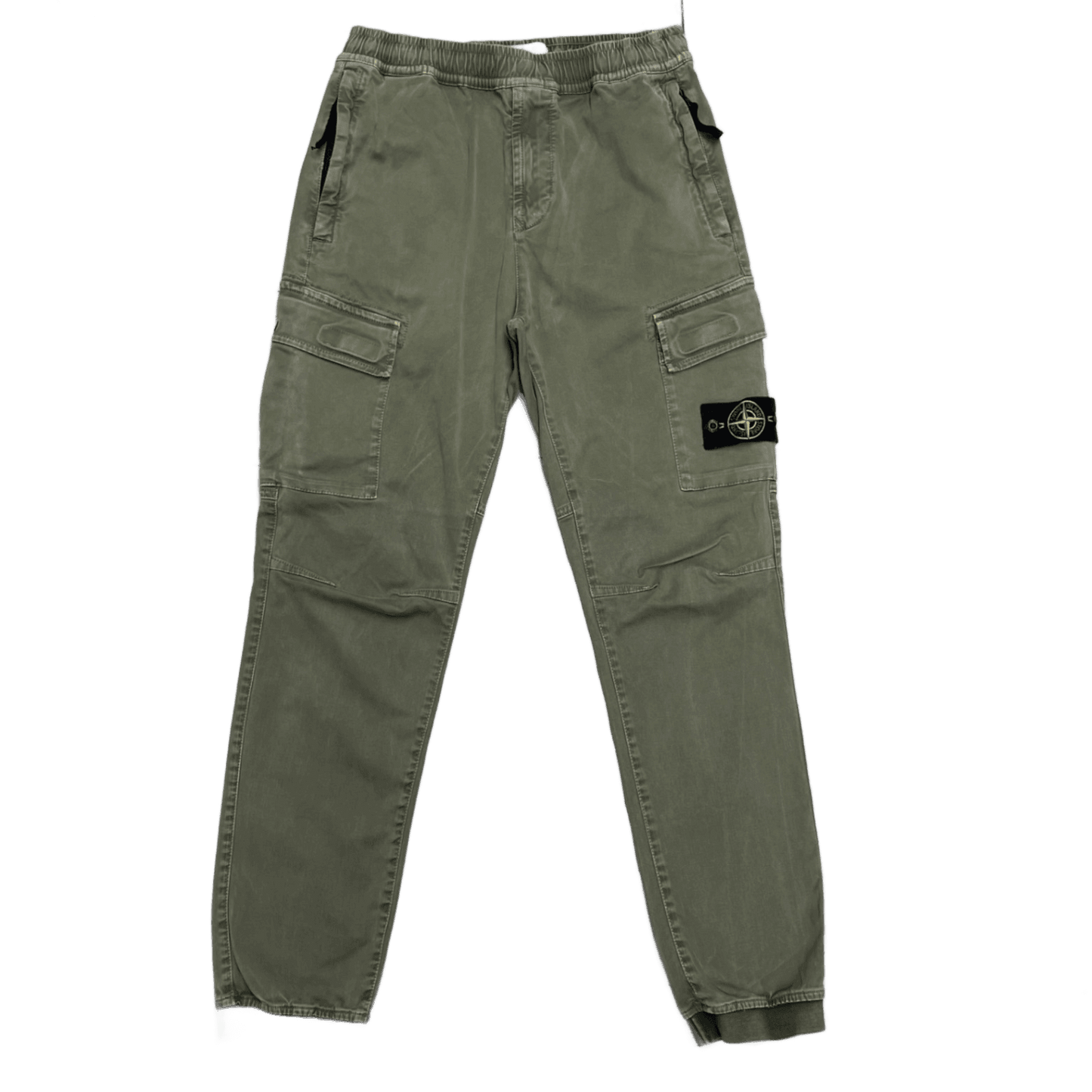 Stone Island AW 2021 Green RE-T Fit Cargo Trousers Small