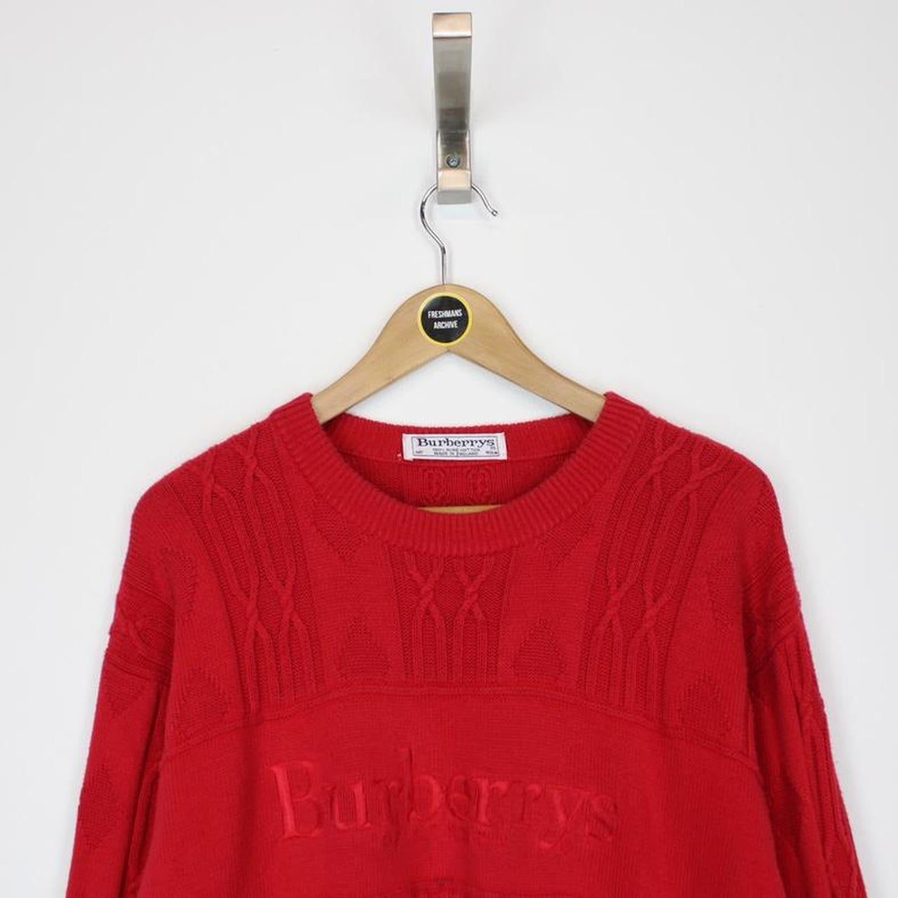 Vintage Burberry Knit Jumper Medium
