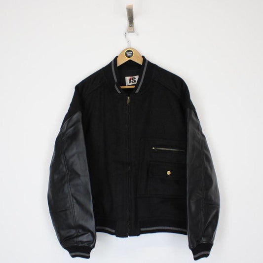 Vintage 80s Issey Miyake Sport Varsity Jacket Large