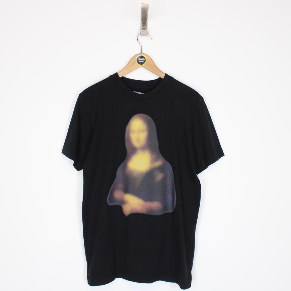 Off White Blurred Mona Lisa T Shirt Small Freshmans Archive