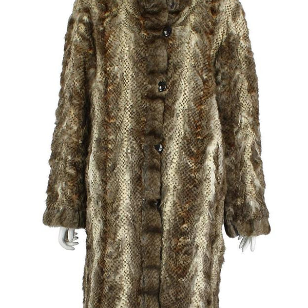 Vintage Balmain Reversible Fur Jacket Medium