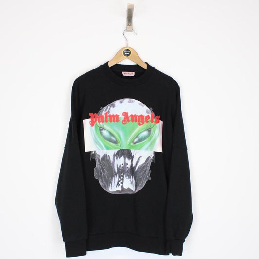 Palm Angels Alien Graphic Sweatshirt Small