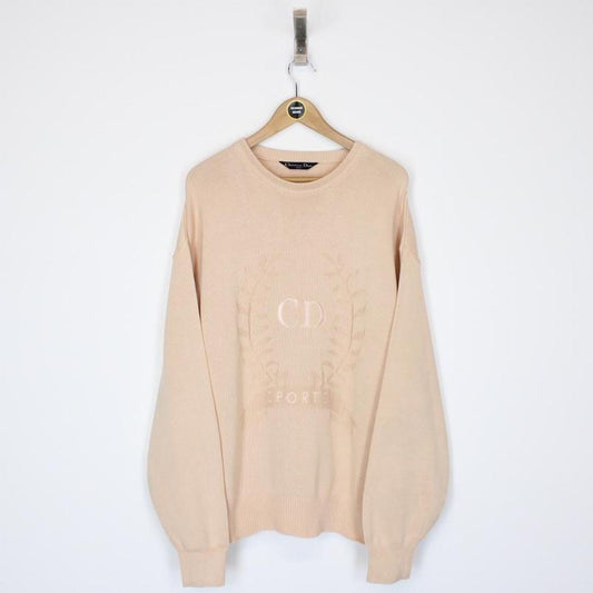 Vintage Christian Dior Knit Jumper Large