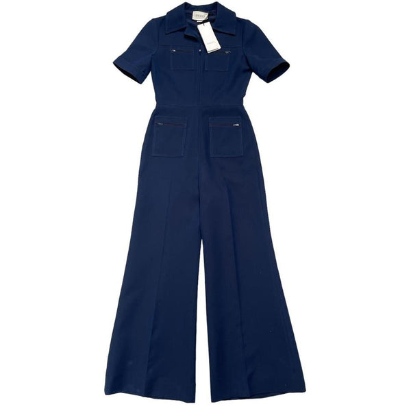 Gucci Wool/Silk Jumpsuit Medium