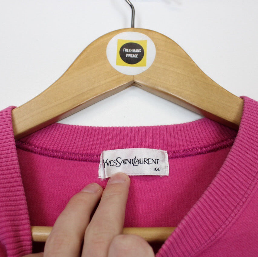 Vintage Yves Saint Laurent Sweatshirt Medium