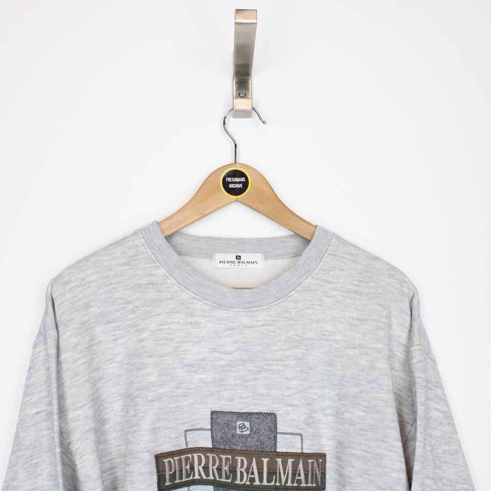 Vintage Pierre Balmain Sweatshirt Large