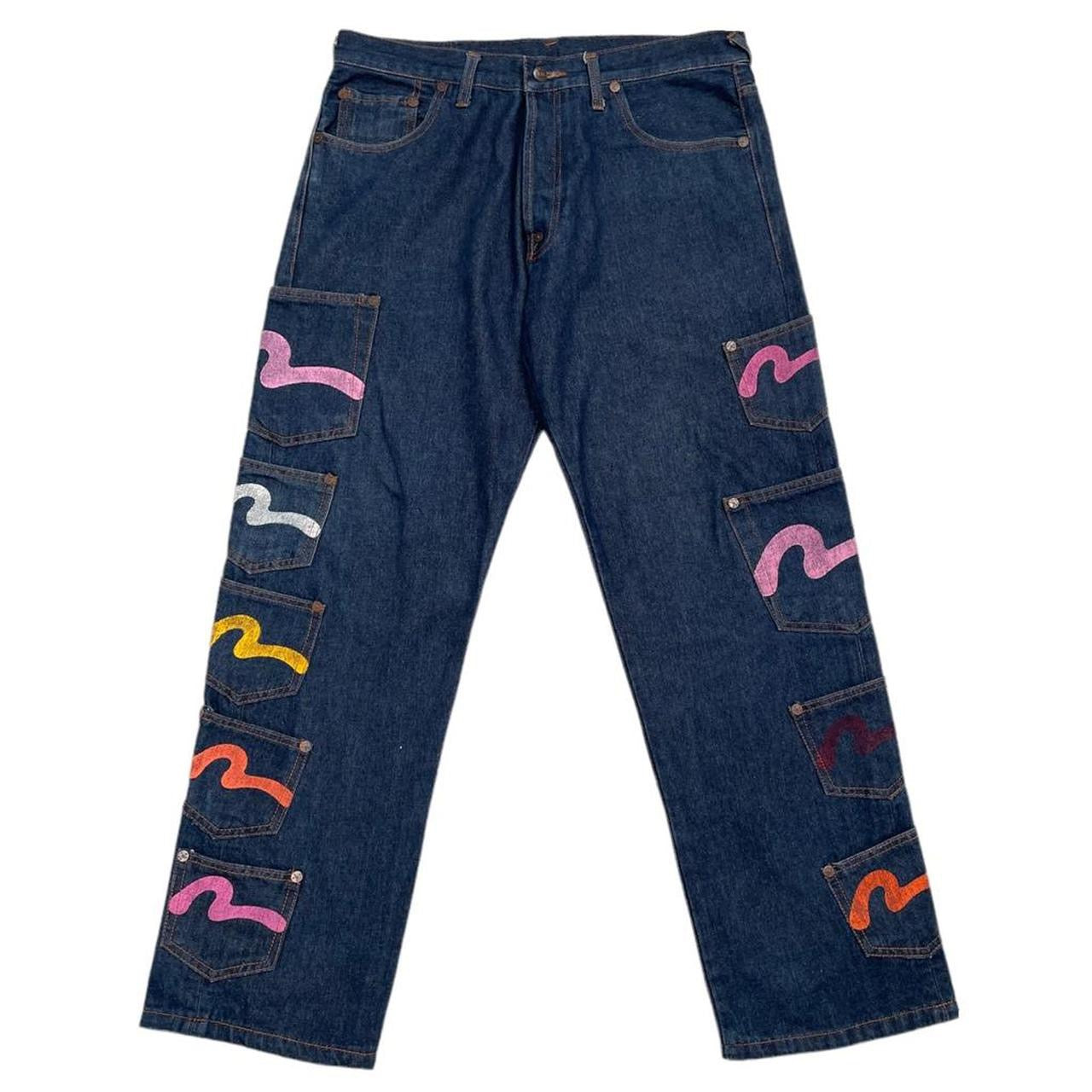 Evisu Multi Pocket Jeans XL