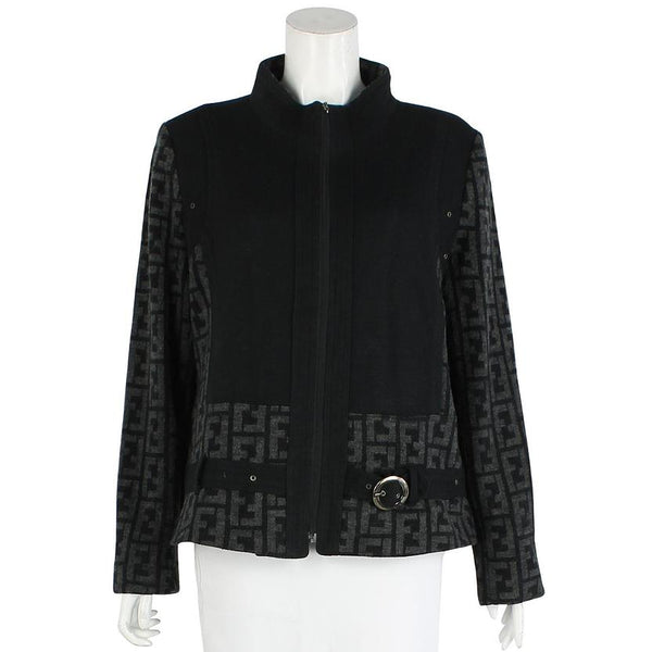 Vintage Fendi Zucca Jacket Medium
