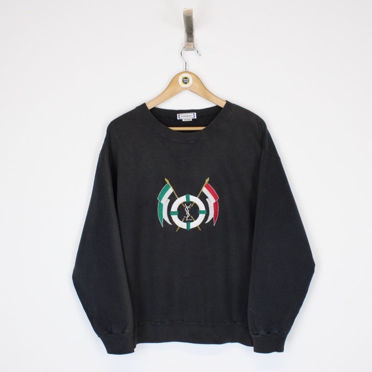 Vintage Yves Saint Laurent Sweatshirt Medium – Freshmans Archive